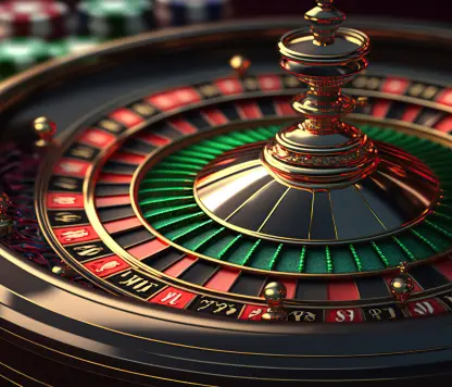 roulette in een casino